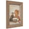 Expressions™ 8" x 10" Faux Wood with Silver Inner Frame by Studio Décor®